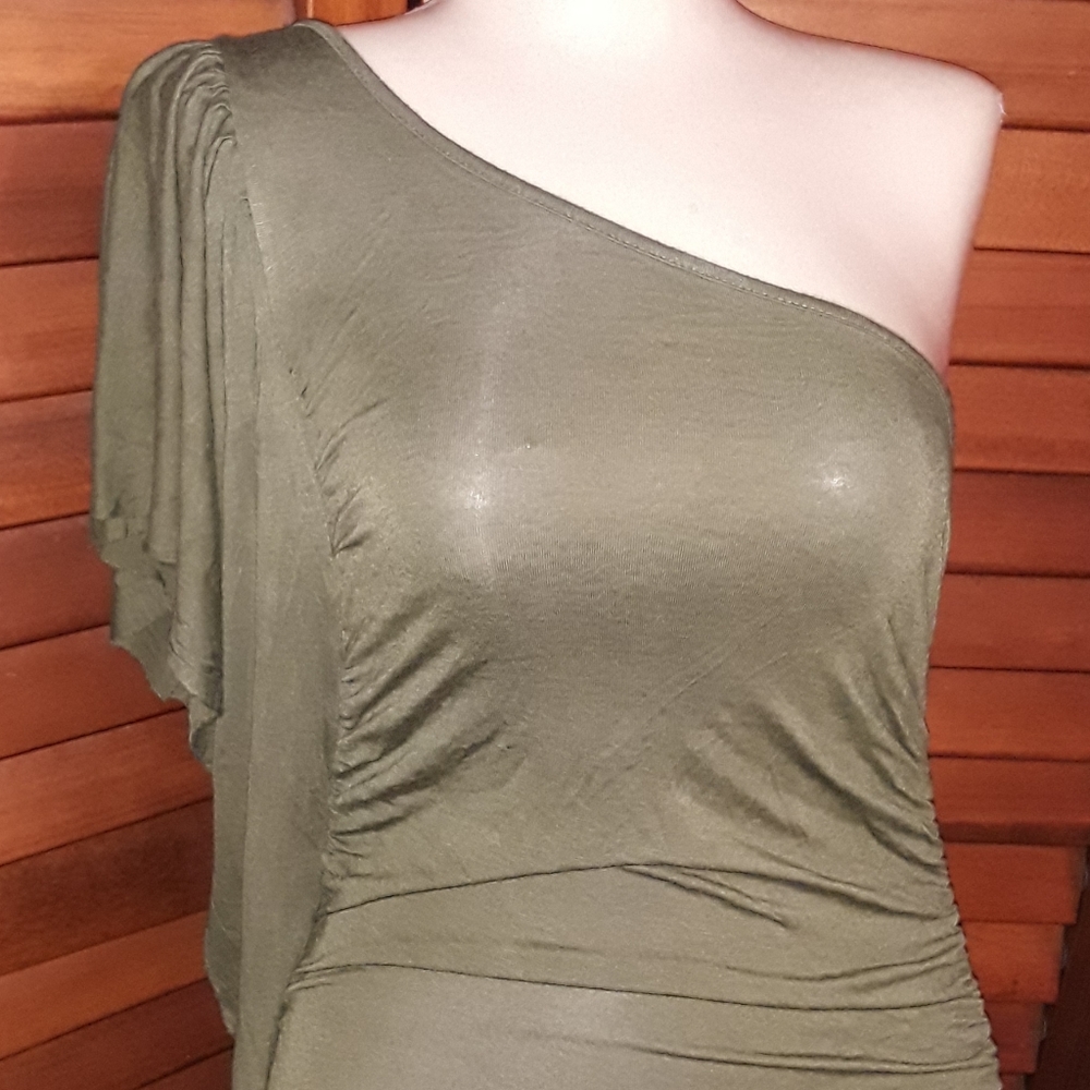 One shoulder blouse